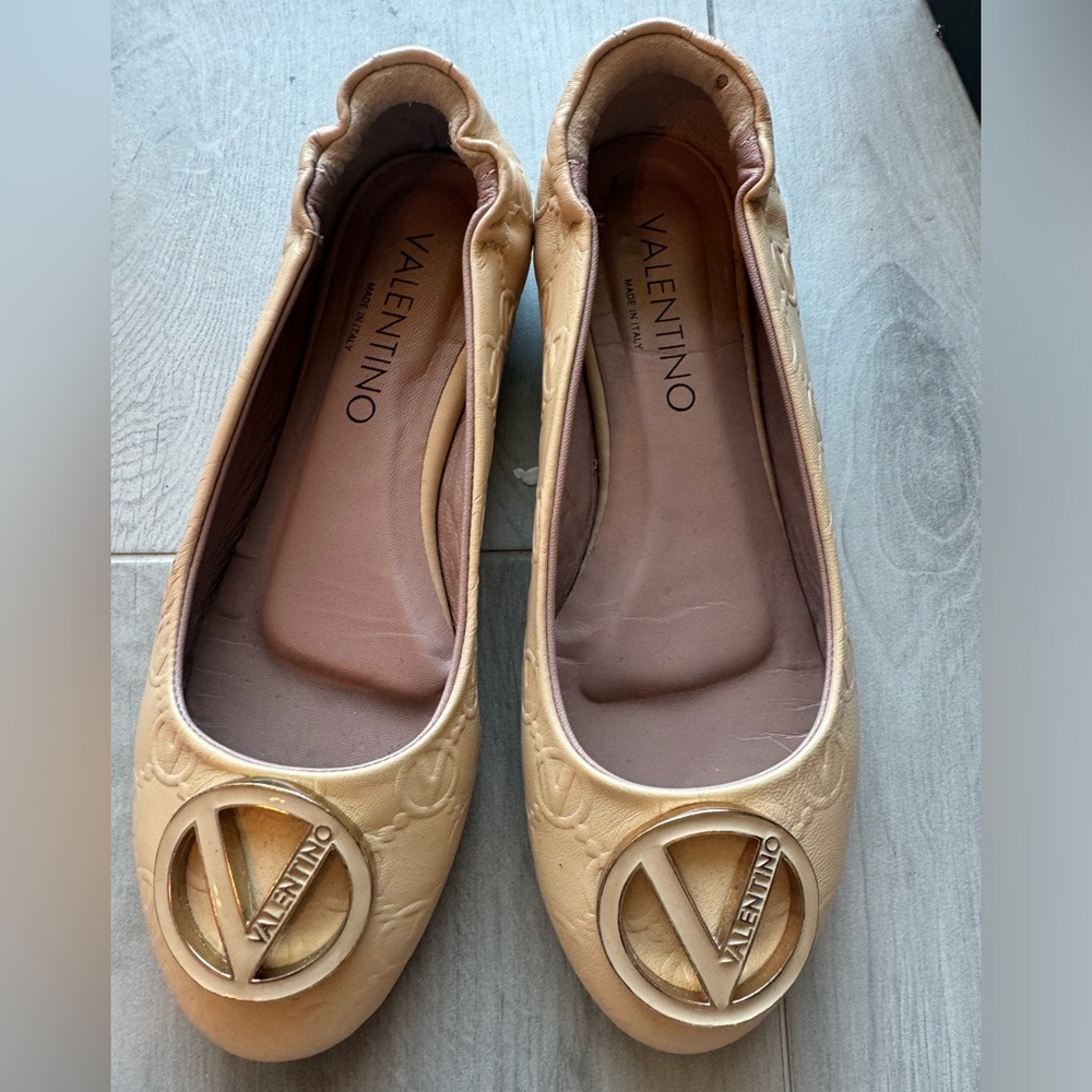 Valentino ballet slippers - beige color - size 7